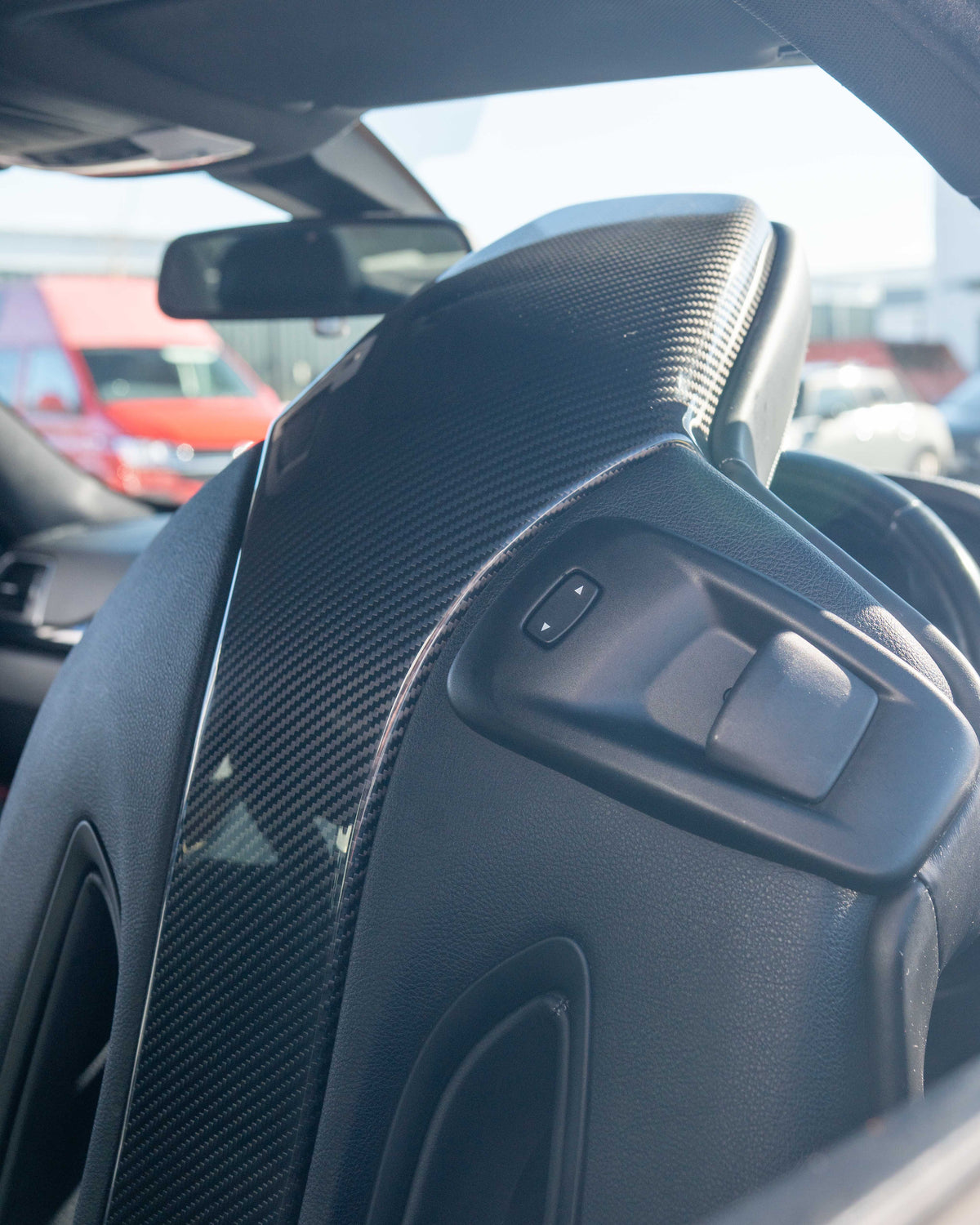 BMW M2C & M3 & M4 (F87 F80 F82 F83) Carbon Fibre Seat Back - view 2