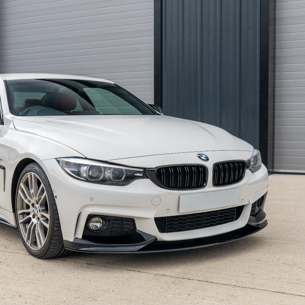 BMW 4 Series F32/F33/F36 Gloss Black Splitter - view 4