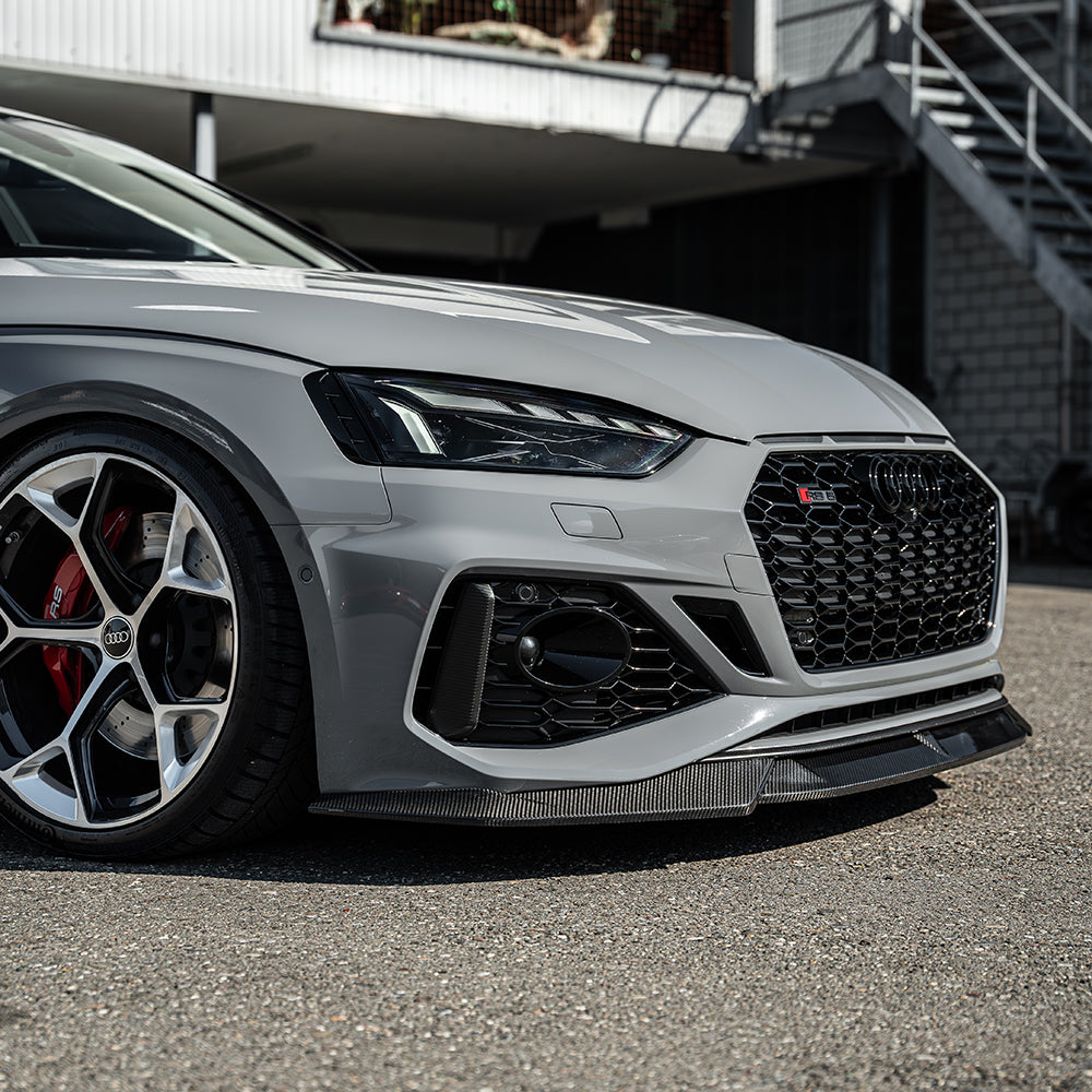 Audi RS5 B9.5 Sportback & Coupe 2020-2025 Carbon Fibre Splitter - CT Design - view 2