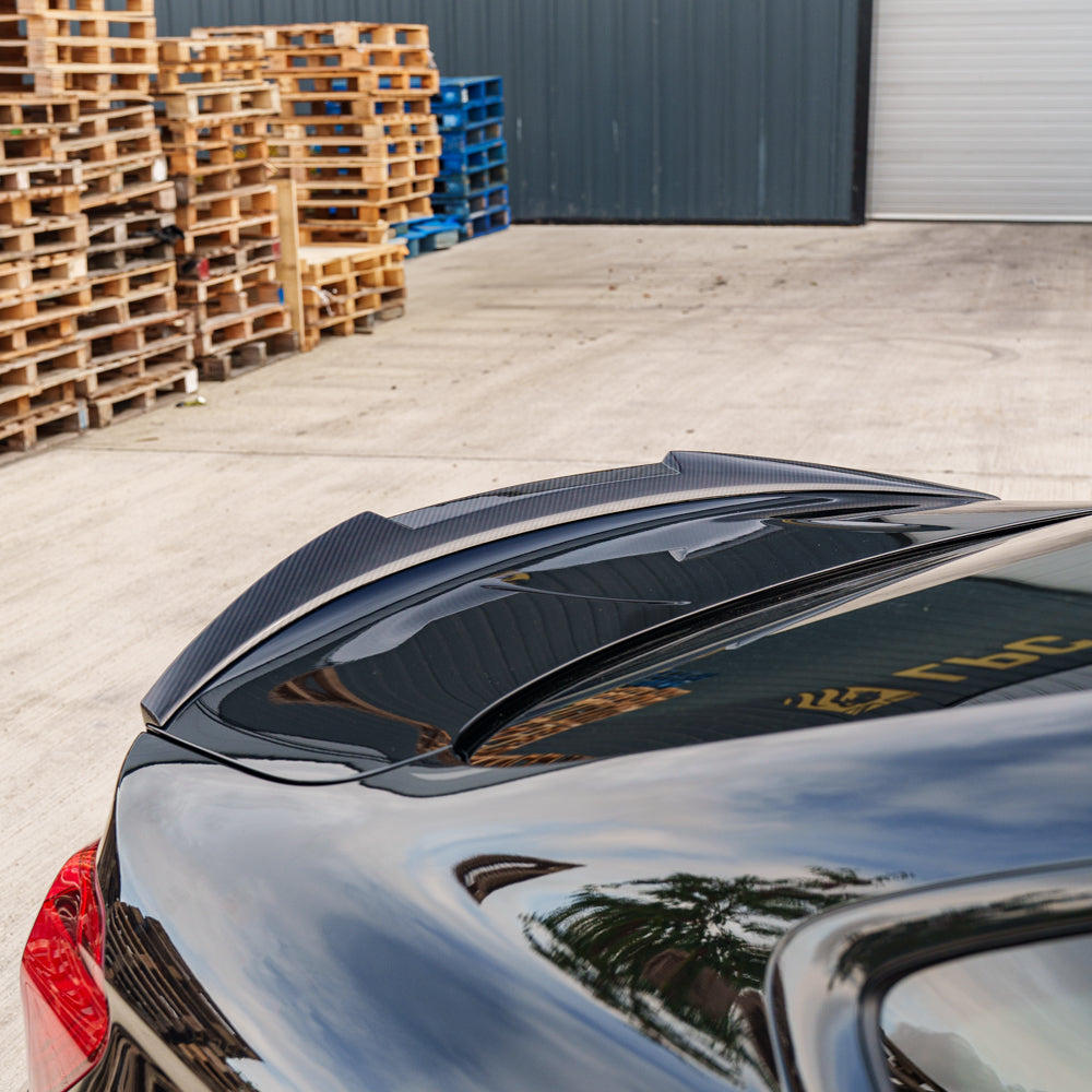 BMW M4 F82 2014-2020 Carbon Fibre Spoiler - V2 - view 2