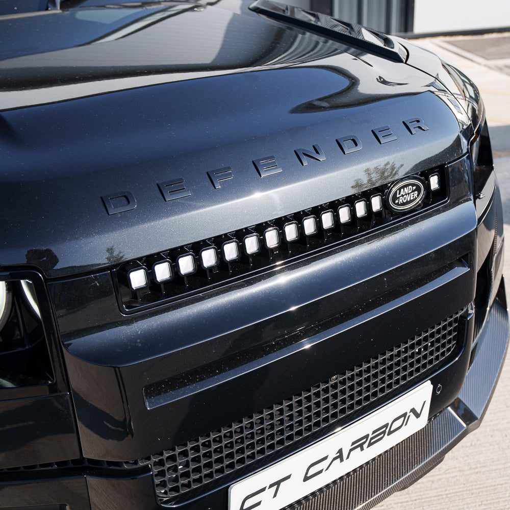 Land Rover Defender L663 2019+ Yellow Led Grille - V3 - view 6