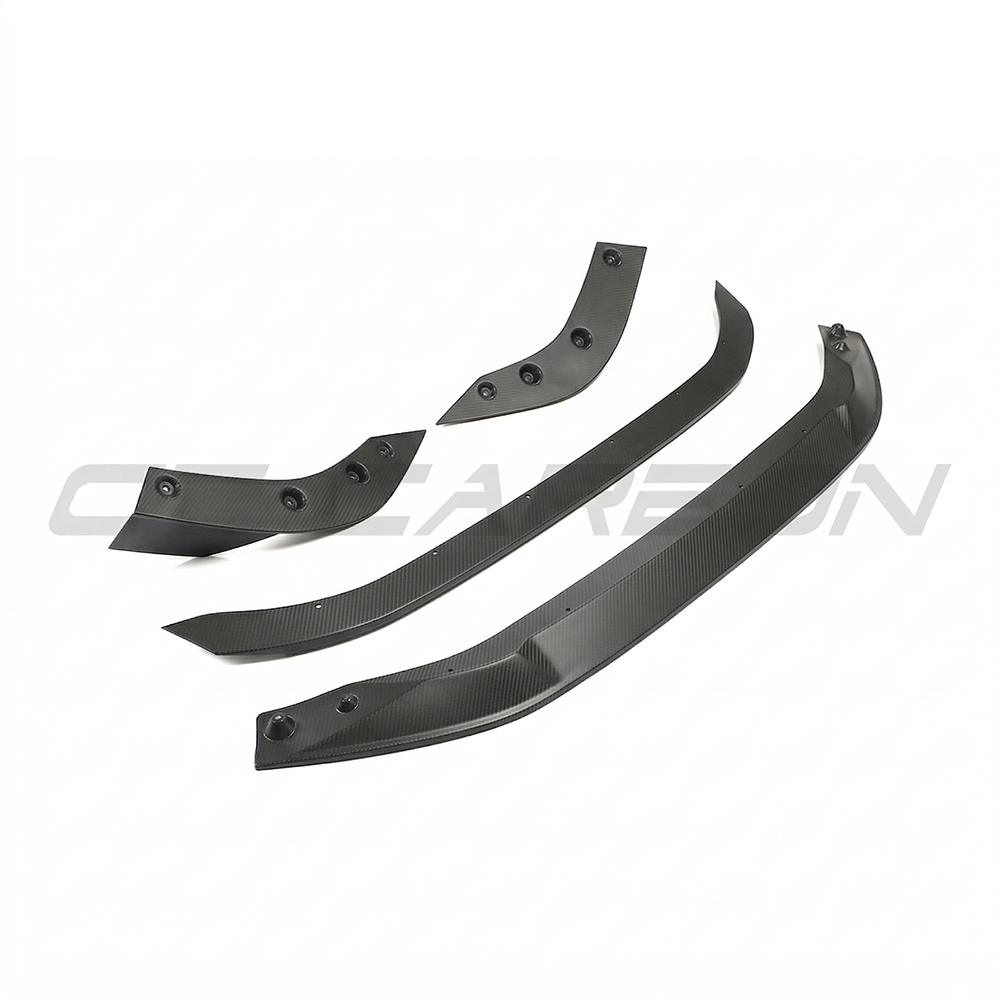 Audi RS3 8Y 2022-2024 Matte Carbon Fibre Splitter - CT Design - view 4