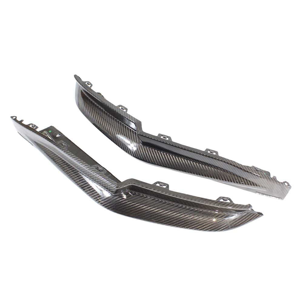 BMW M3 G80/G81 Carbon Fibre Rear Bumper Corners - V2
