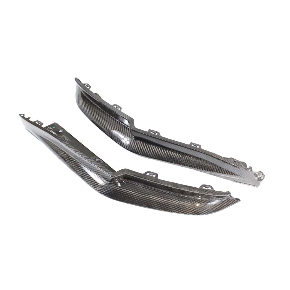 BMW G82/G83 M4 2021+ Carbon Fibre Rear Bumper Corners - V2