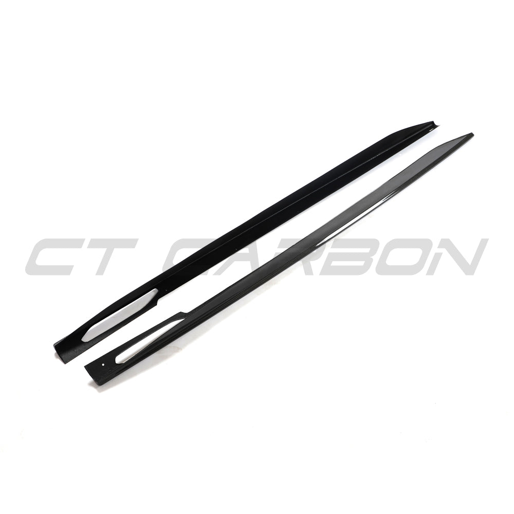 BMW 4 Series 2020+ G26 & I4 Carbon Fibre Side Skirts - view 7