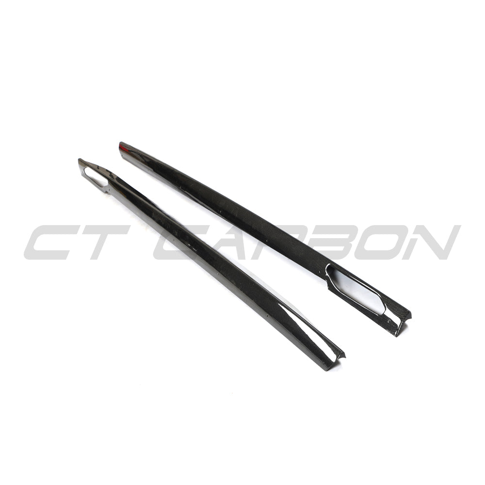 BMW 4 Series 2020+ G26 & I4 Carbon Fibre Side Skirts - view 9