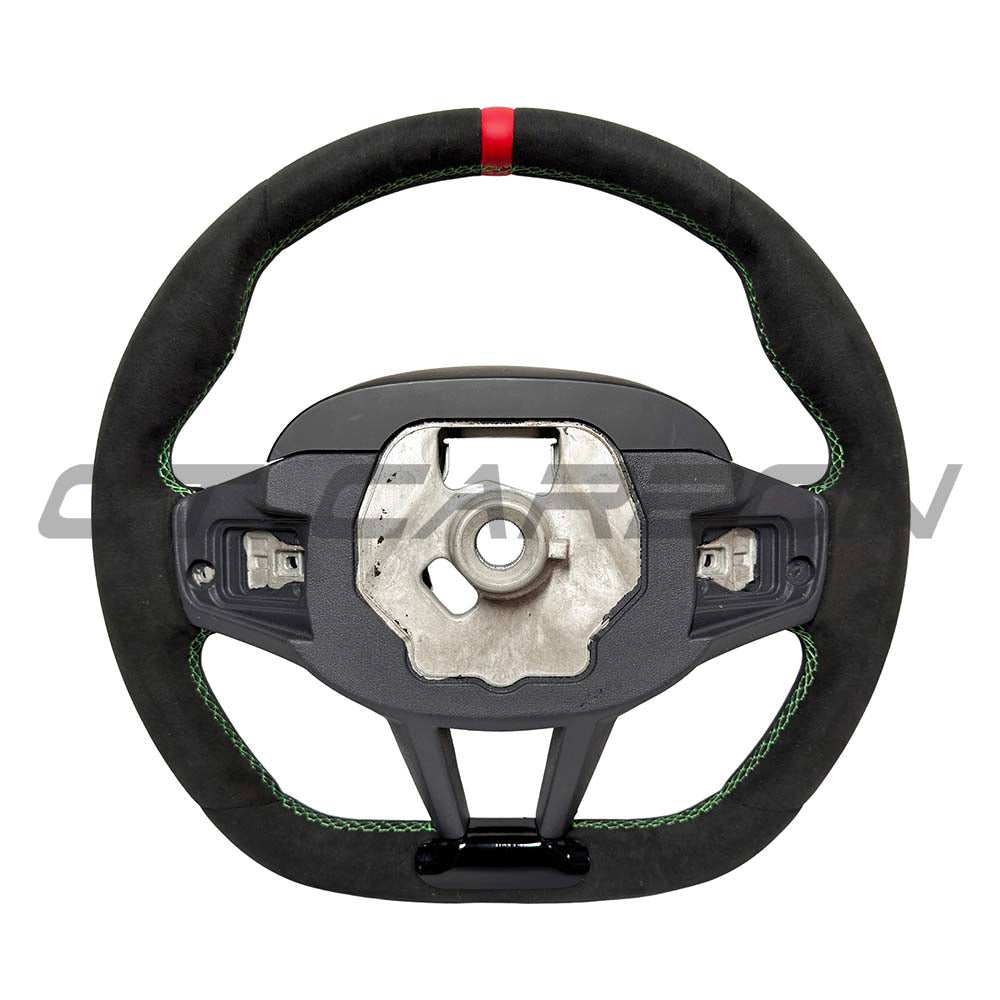 BMW Gxx LCI Alcantara Flat Bottom Steering Wheel With Acc - view 4