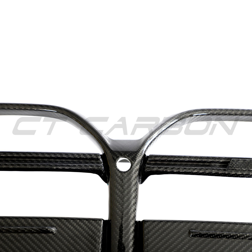 BMW 4 Series 2020+ G22/G23 Carbon Fibre CSL Grille - Without Acc - view 6