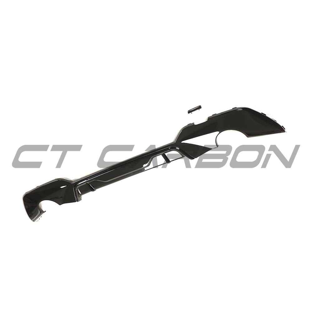 BMW G20/G21 3 Series 2019-2022 Pre LCI Gloss Black Round Exhaust Diffuser - view 4