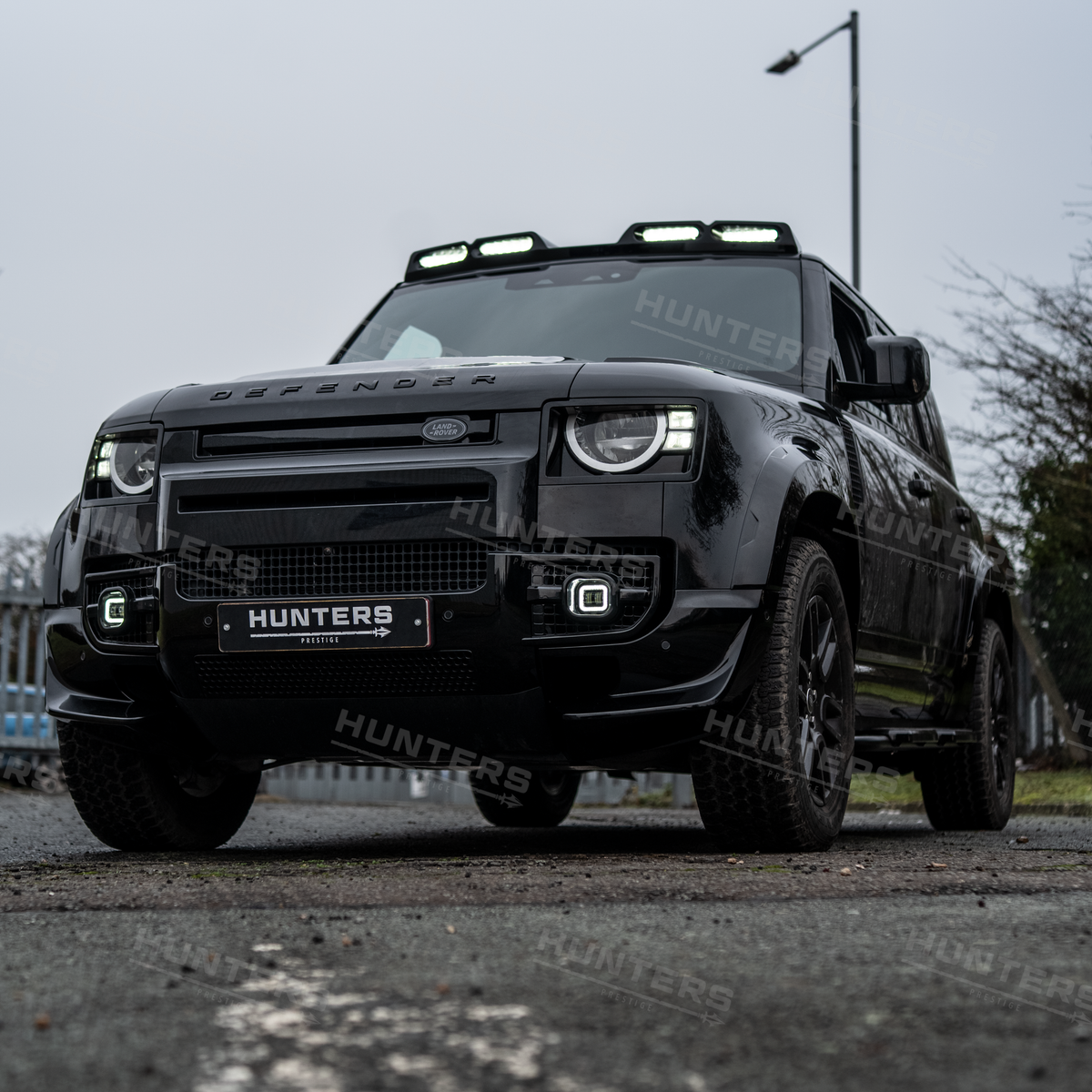 Defender L663 Hunters Prestige Front Integrated Canards - view 9