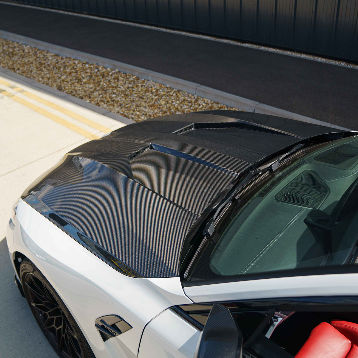 BMW G80/G81/G82/G83 M3/M4 2021+ Dry Carbon Fibre Bonnet/hood - CT Design - view 2