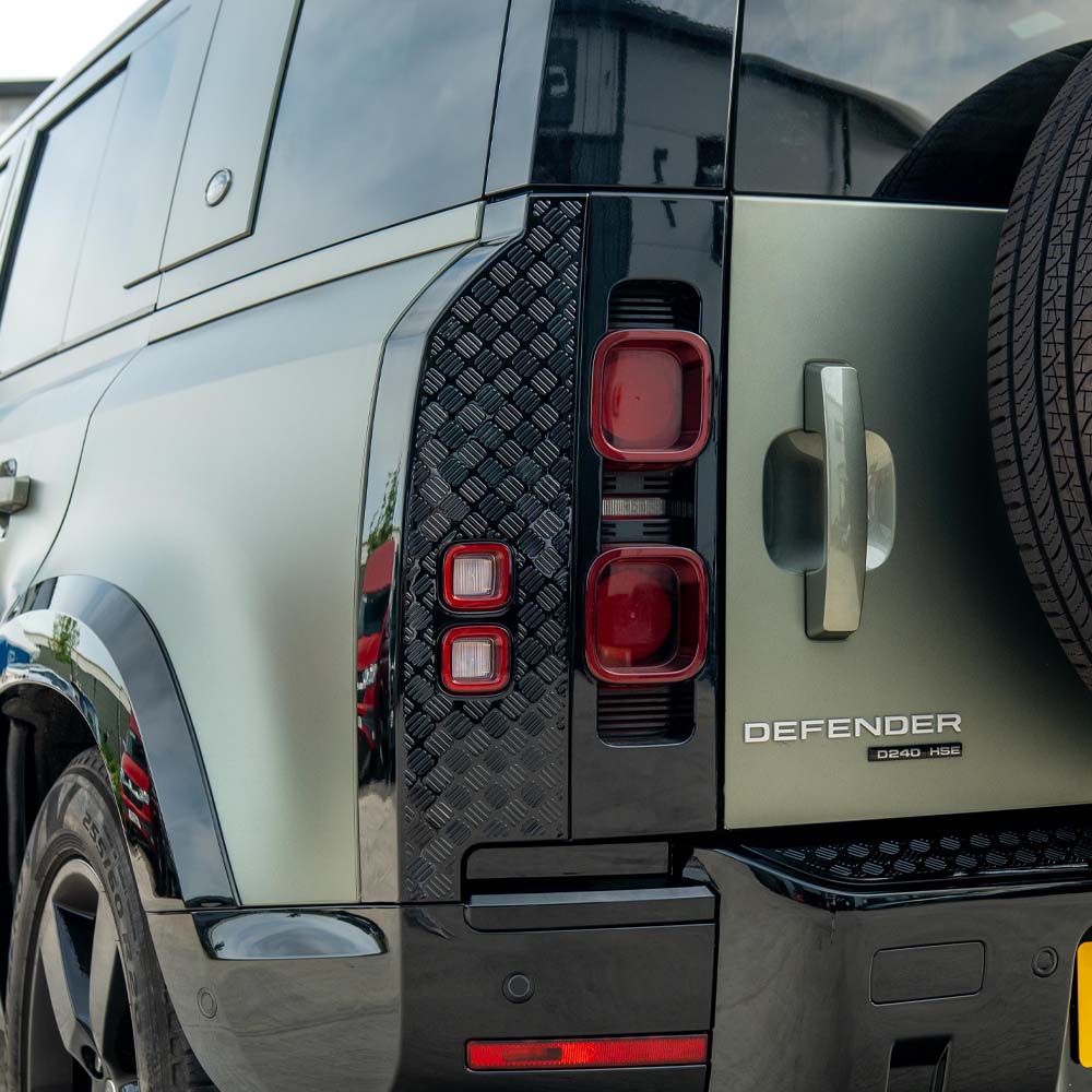 Land Rover Defender L663 110 Gloss Black Anti Scratch Trim Set - view 4