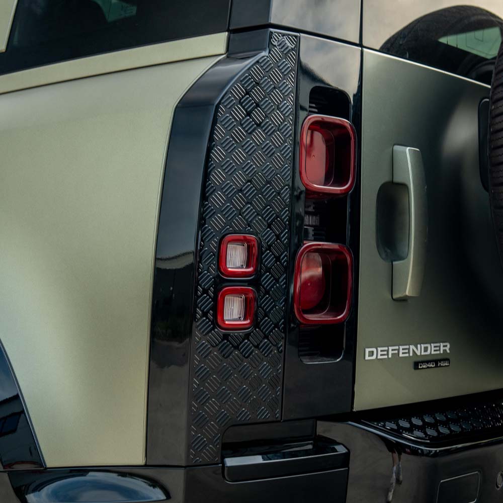 Land Rover Defender L663 110 Gloss Black Anti Scratch Trim Set - view 19