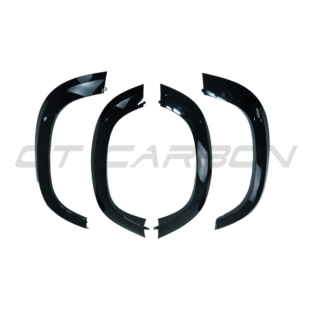 Land Rover Defender L663 90 Gloss Black Wide Arch Fenders - view 2