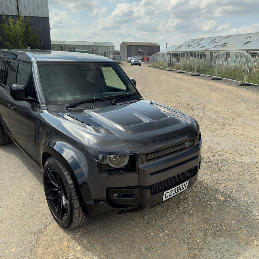 Land Rover Defender L663 90/110/130 Carbon Fibre Sv Style Hood/bonnet - view 2