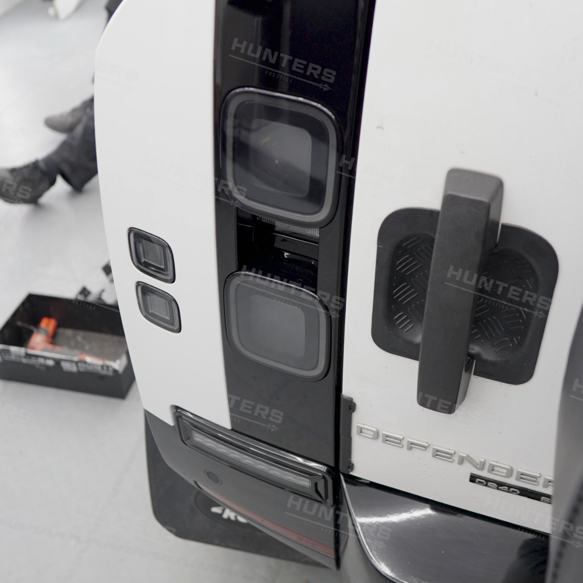 Defender L663 Smoked Rear Reverse Lights (Pair) - view 3