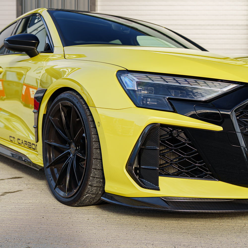 Audi RS3 8Y 2025+ Carbon Fibre Splitter - CT Design V2 - view 5