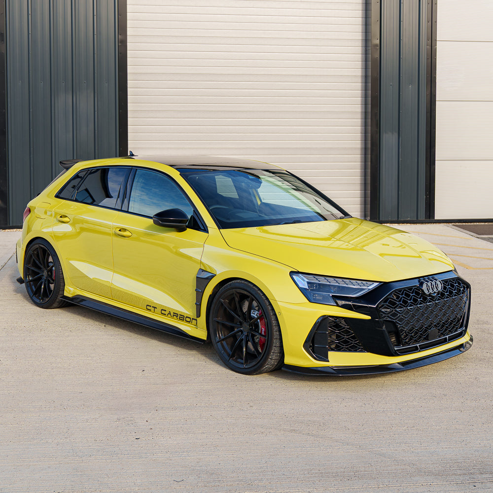 Audi RS3 8Y 2025+ Carbon Fibre Splitter - CT Design V2 - view 6