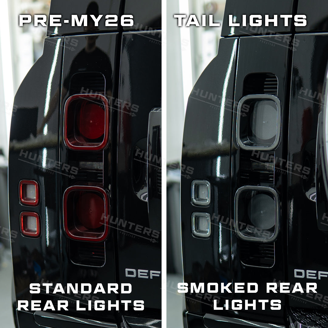 Defender L663 LR Genuine Smoked Rear Tail Lights (Pair) - view 8