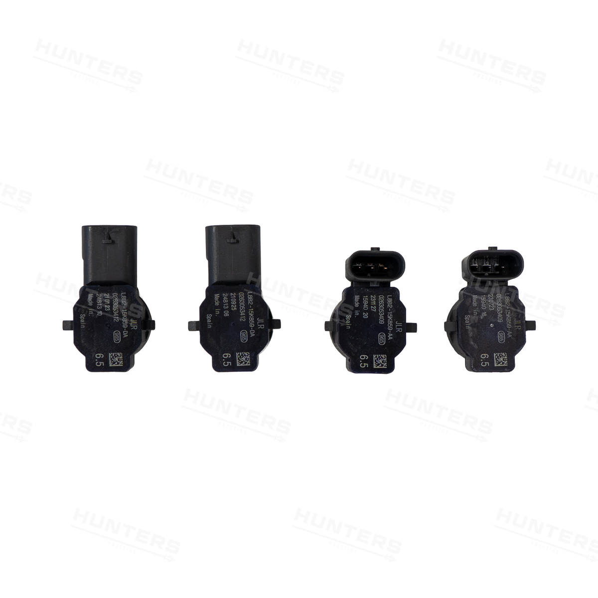 Defender L663 Front & Rear Gloss Black Bumper Pack - view 7