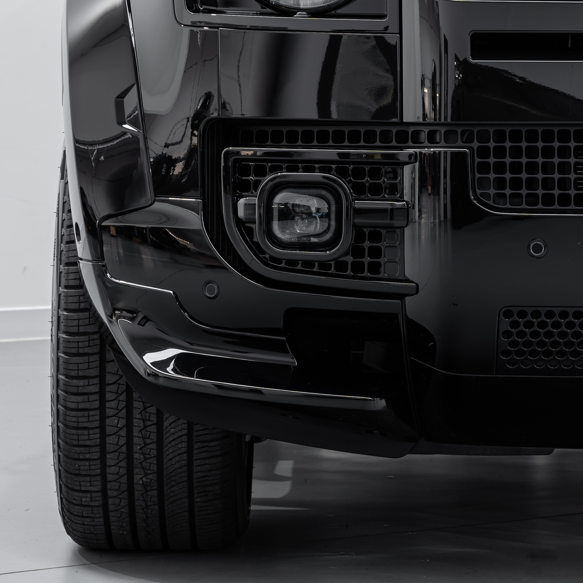 Urban Square DRL Intakes with High Power LED for Land Rover Defender L663 | Forge Automotive