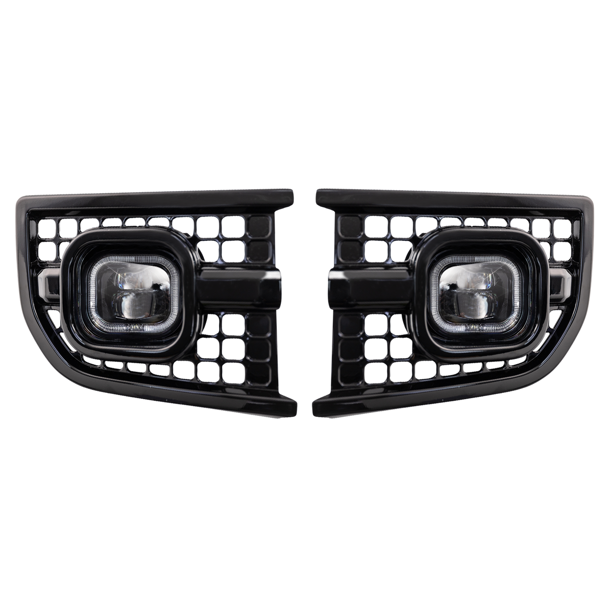Urban Square DRL Intakes with High Power LED for Land Rover Defender L663 | Forge Automotive