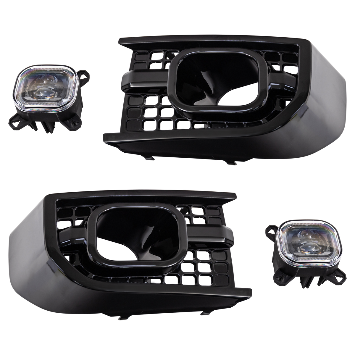 Urban Square DRL Intakes with High Power LED for Land Rover Defender L663 | Forge Automotive