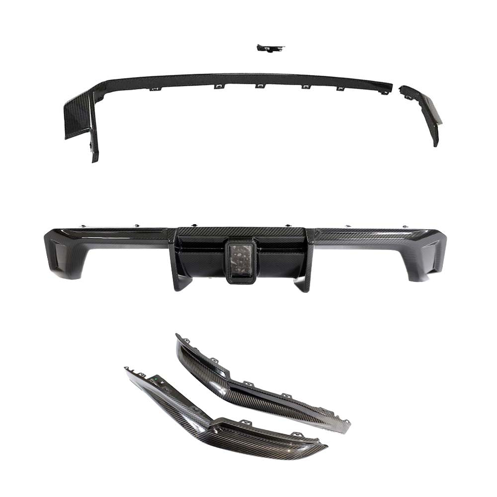 BMW (G80/G81) M3 2021+ Carbon Fibre Rear End Kit - V4