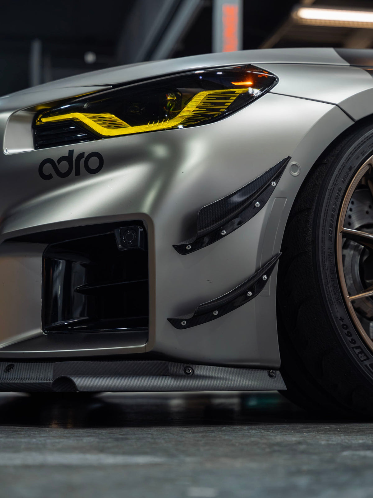 BMW M2 G87 ARD Pre-Preg Race Canards by Adro (2023 on) | Forge Automotive