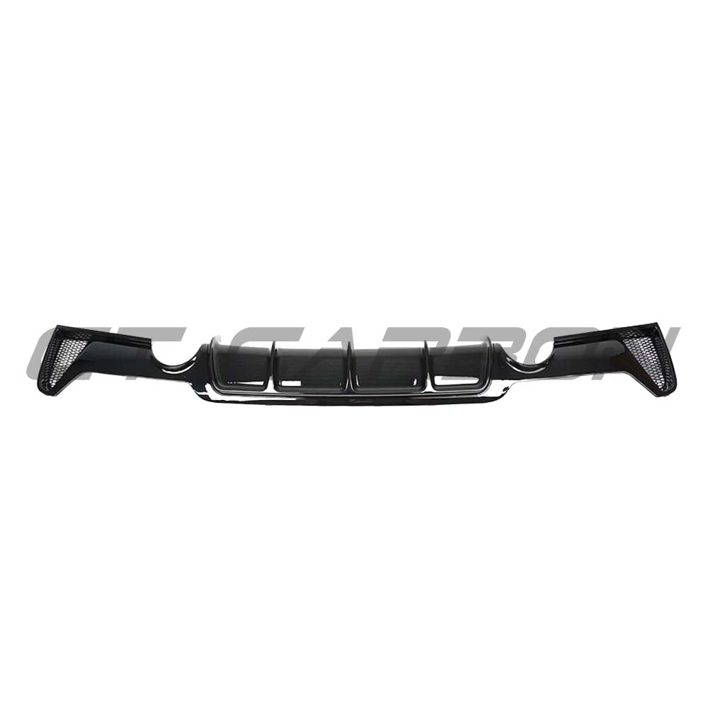 BMW 4 Series F32/F33/F36 Gloss Black Dual Exit Exhaust Diffuser - V2 - view 8