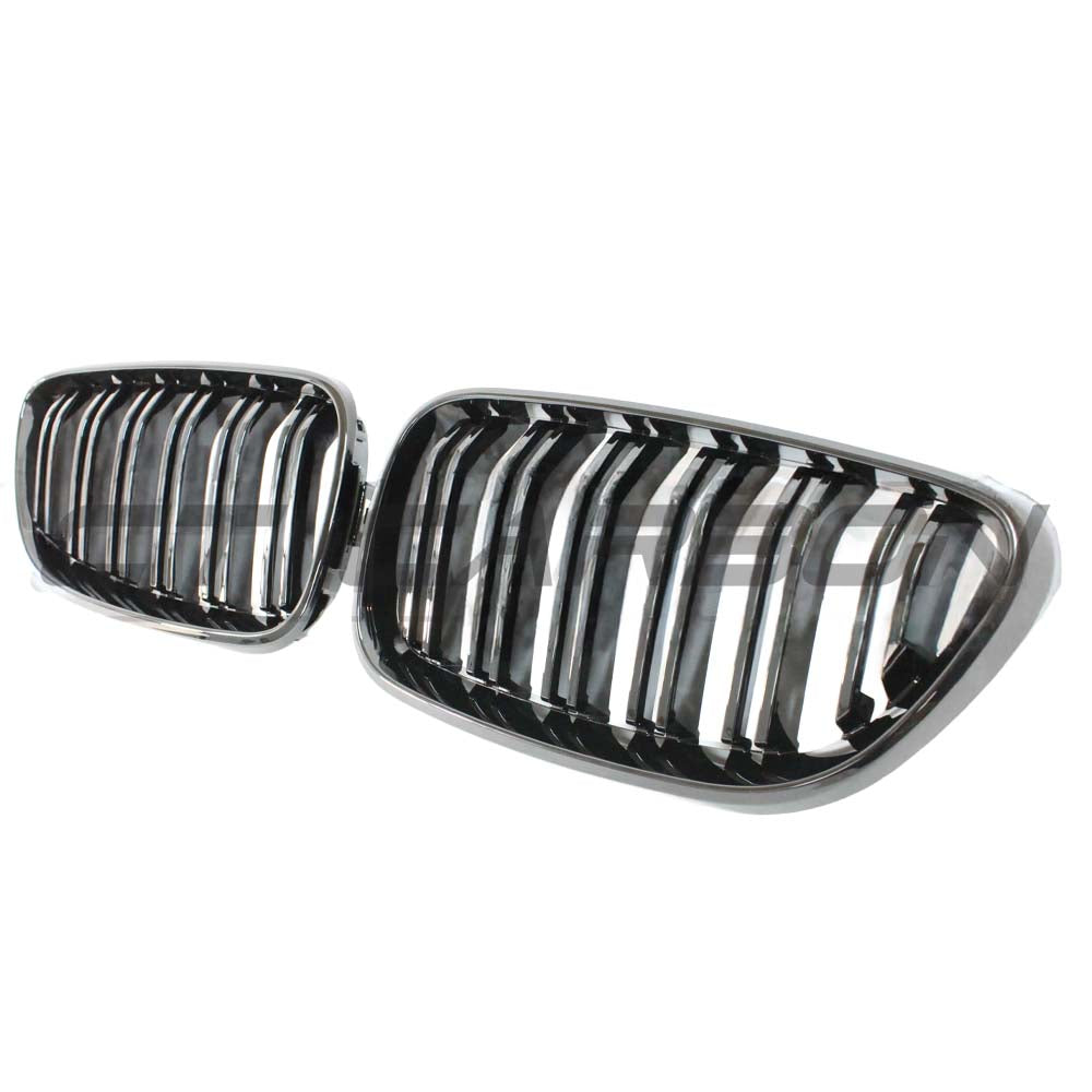 BMW M2 F87 & F22 2 Series Double Slat Black Grilles - view 7