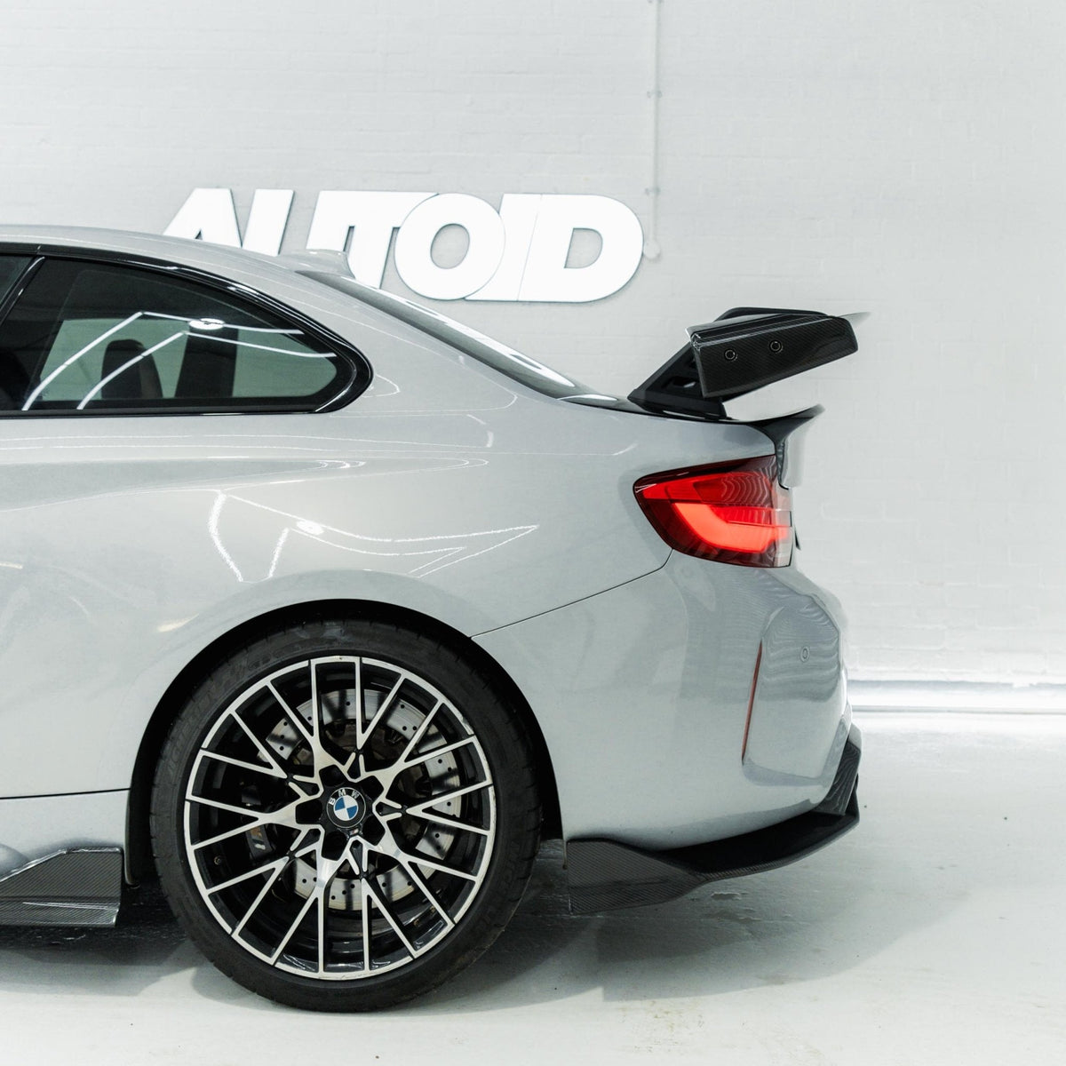 BMW 2 Series F22 & M2 F87 Pre-Preg Carbon Fibre AT-R1 Swan Neck Rear Wing by Adro (2014-2021) | Forge Automotive