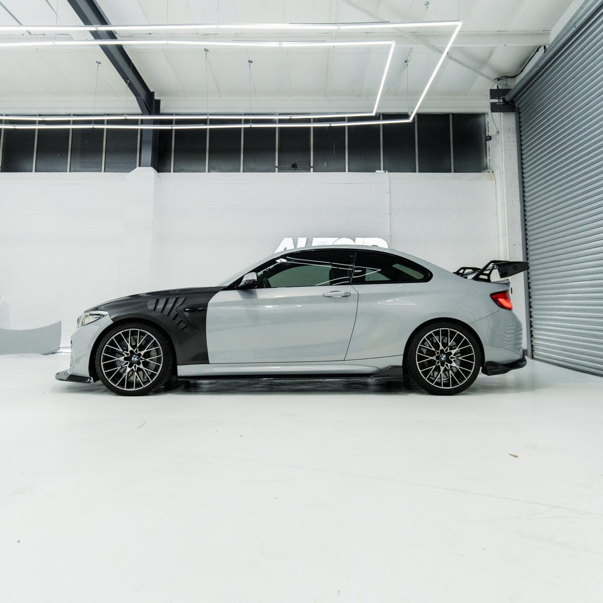 BMW 2 Series F22 & M2 F87 Pre-Preg Carbon Fibre AT-R1 Swan Neck Rear Wing by Adro (2014-2021) | Forge Automotive