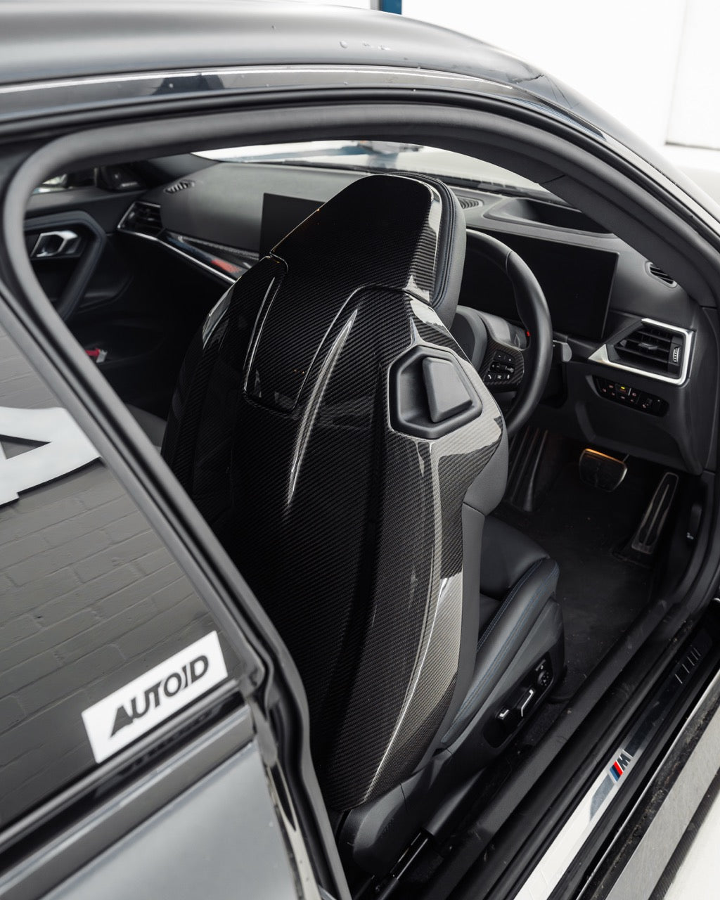 BMW G42, M2 G87 & M4 G82 Pre-Preg Carbon Fibre Full Seat Back Covers by FORM | Forge Automotive