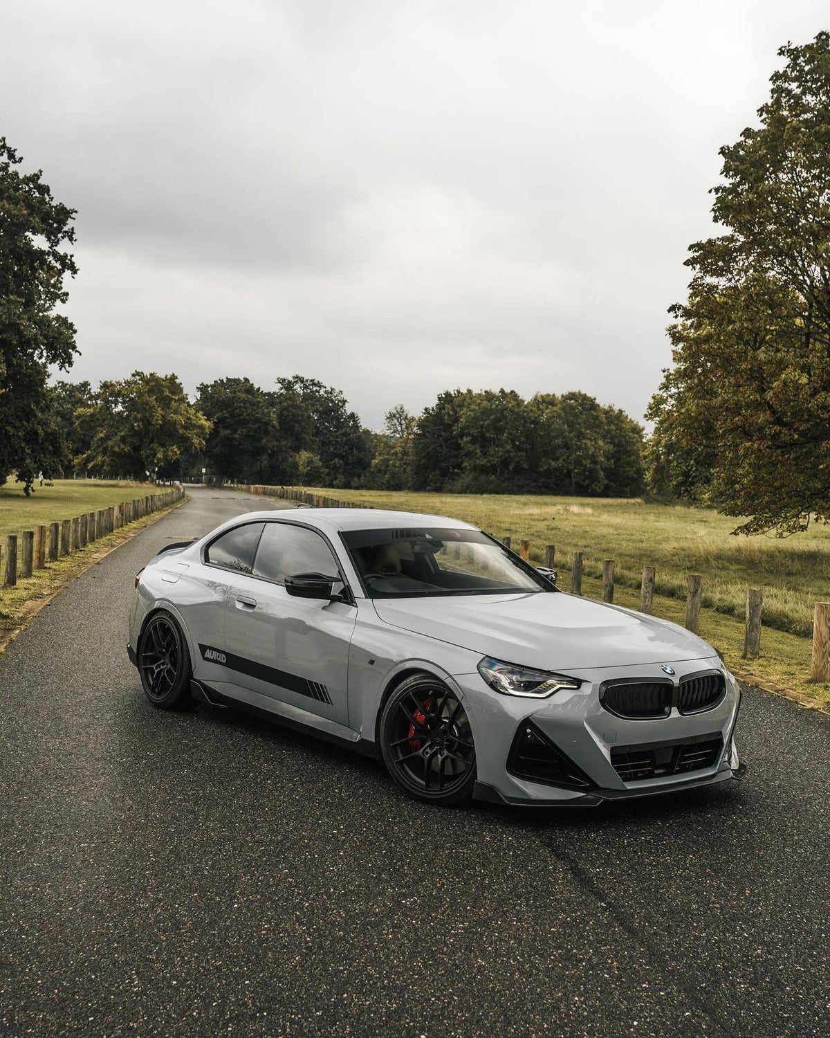 BMW 2 Series M Sport & M240i G42 FO-1 Carbon Fibre Front Splitter by FORM | Forge Automotive