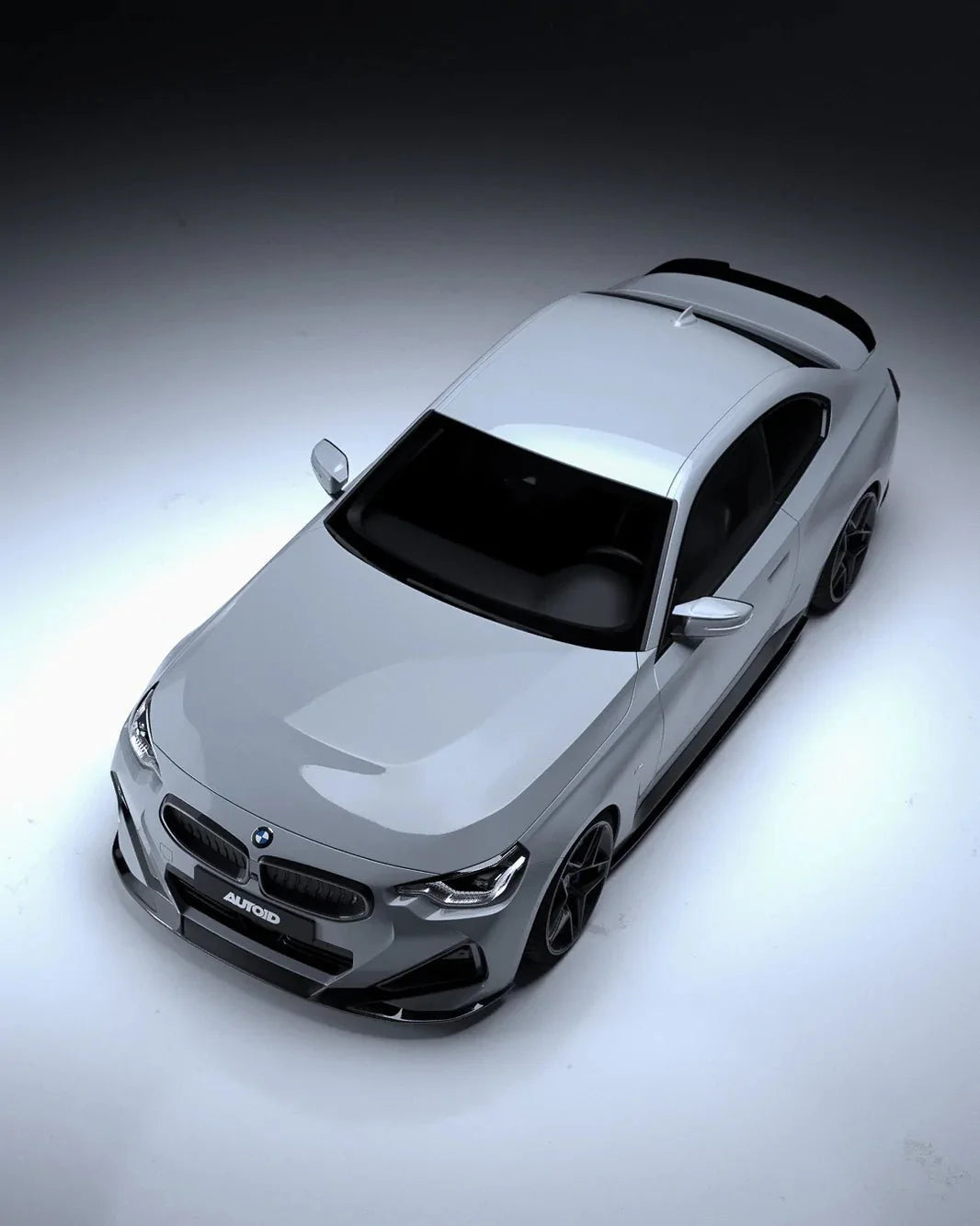 BMW 2 Series M Sport & M240i G42 Pre-preg Carbon Fibre ID-01 Front Splitter by TREVORA (2021+)