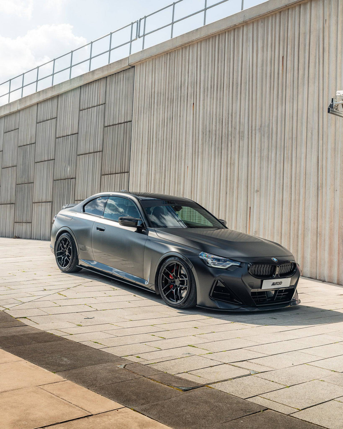 BMW 2 Series M Sport & M240i G42 Pre-preg Carbon Fibre ID-01 Front Splitter by TREVORA (2021+)