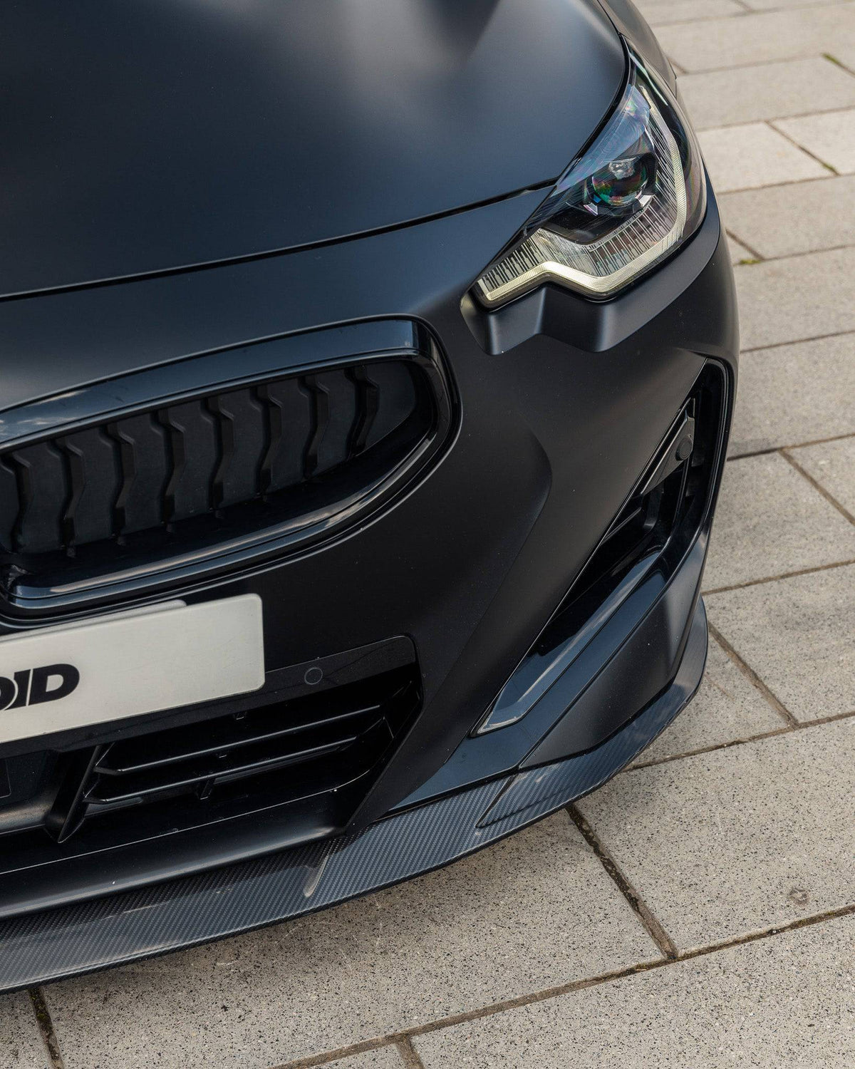 BMW 2 Series M Sport & M240i G42 Pre-preg Carbon Fibre ID-01 Front Splitter by TREVORA (2021+)