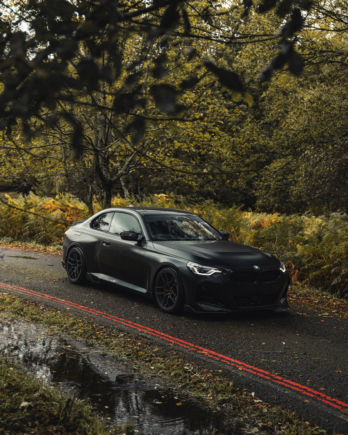 BMW 2 Series & M240i G42 Gloss Black Side Blade Winglets by FORM | Forge Automotive