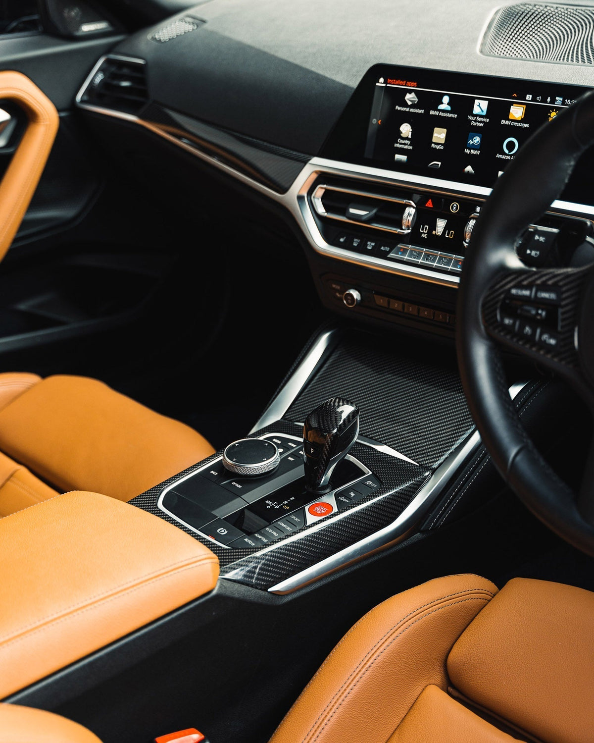 BMW 2 Series & M240i G42 iDrive 7 Pre-Preg Carbon Fibre Interior Trim Set by FORM (2021-2022) | Forge Automotive
