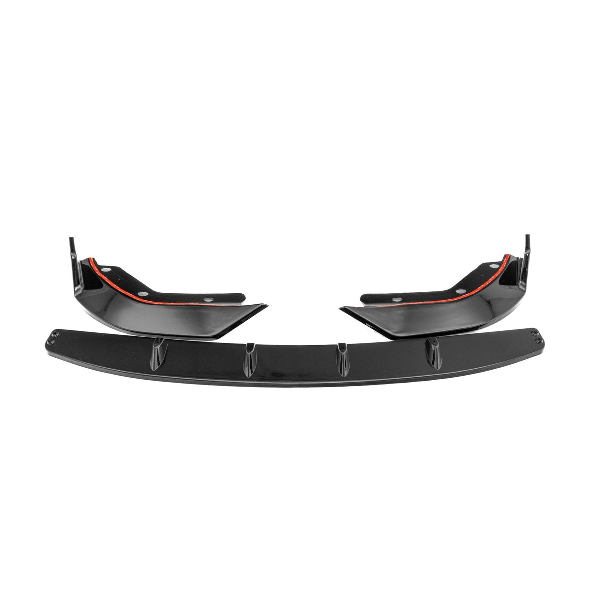 BMW 3 Series G20 G21 Pre-LCI Gloss Black Competition Front Splitter by FORM (2018-2022) | Forge Automotive