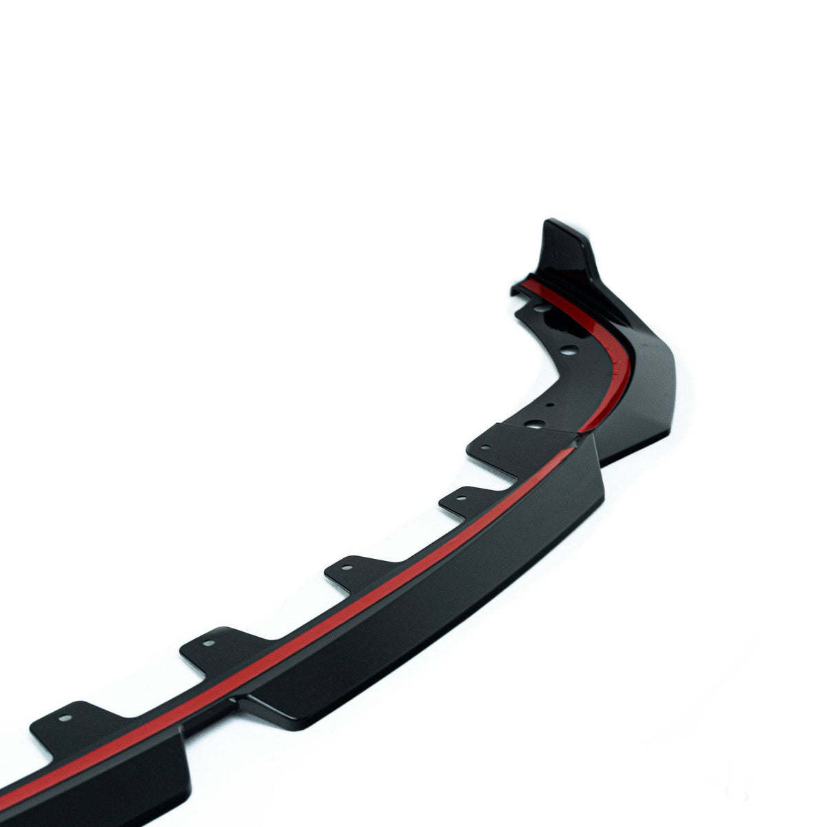 BMW 3 Series M Sport G20 G21 LCI Gloss Black Front Splitter by FORM (2022 on) | Forge Automotive