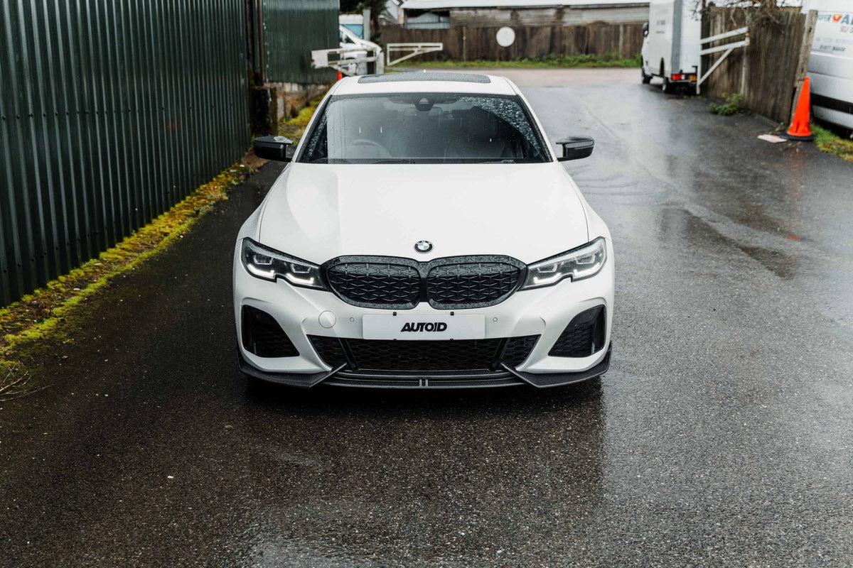 BMW 3 Series M340i G20 G21 Pre-LCI Carbon Fibre Front Splitter by Adro (2018-2022) | Forge Automotive