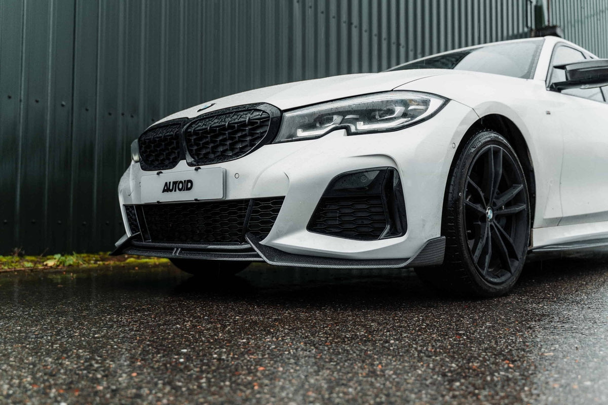 BMW 3 Series M340i G20 G21 Pre-LCI Carbon Fibre Front Splitter by Adro (2018-2022) | Forge Automotive