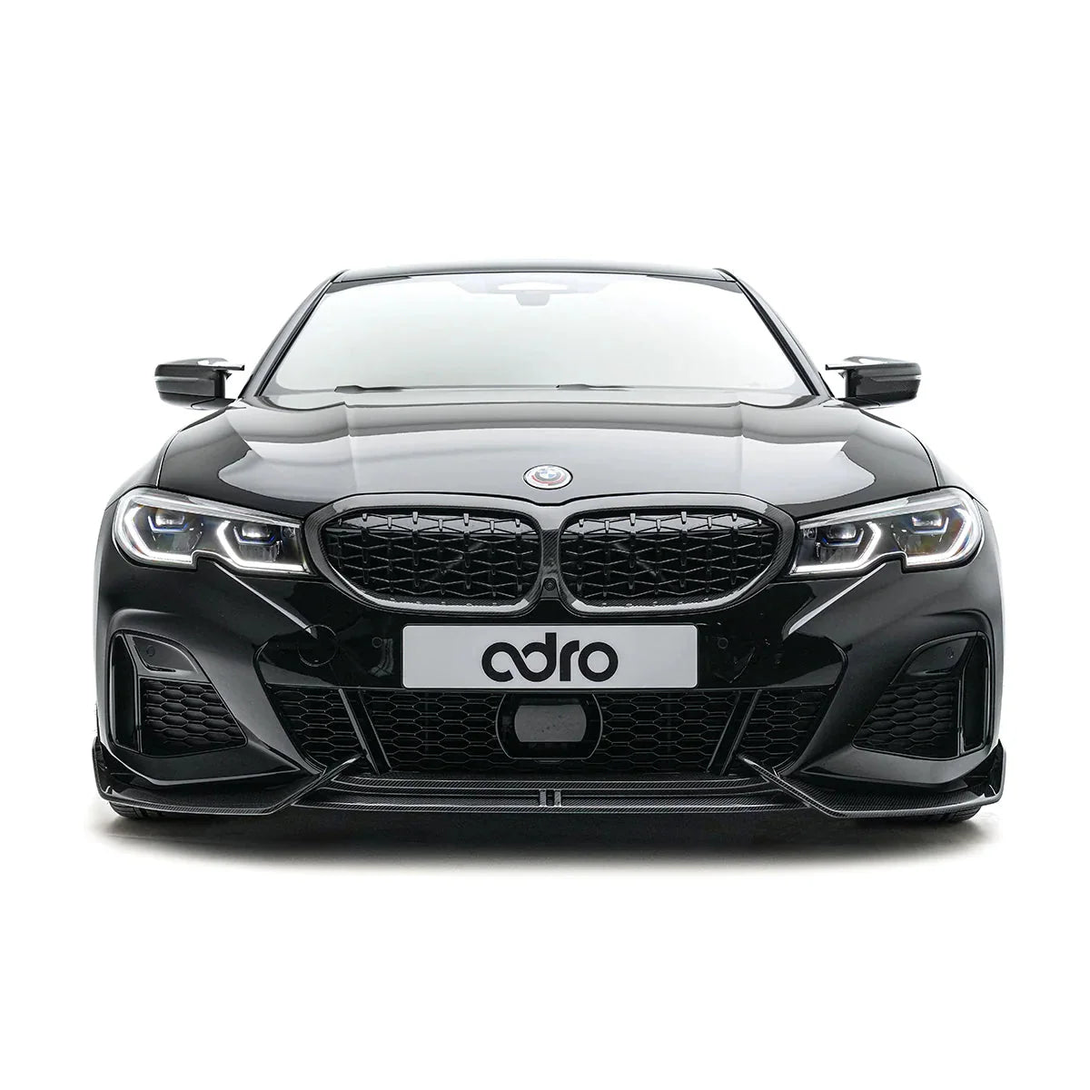 BMW 3 Series M340i G20 G21 Pre-LCI Carbon Fibre Front Splitter by Adro (2018-2022) | Forge Automotive