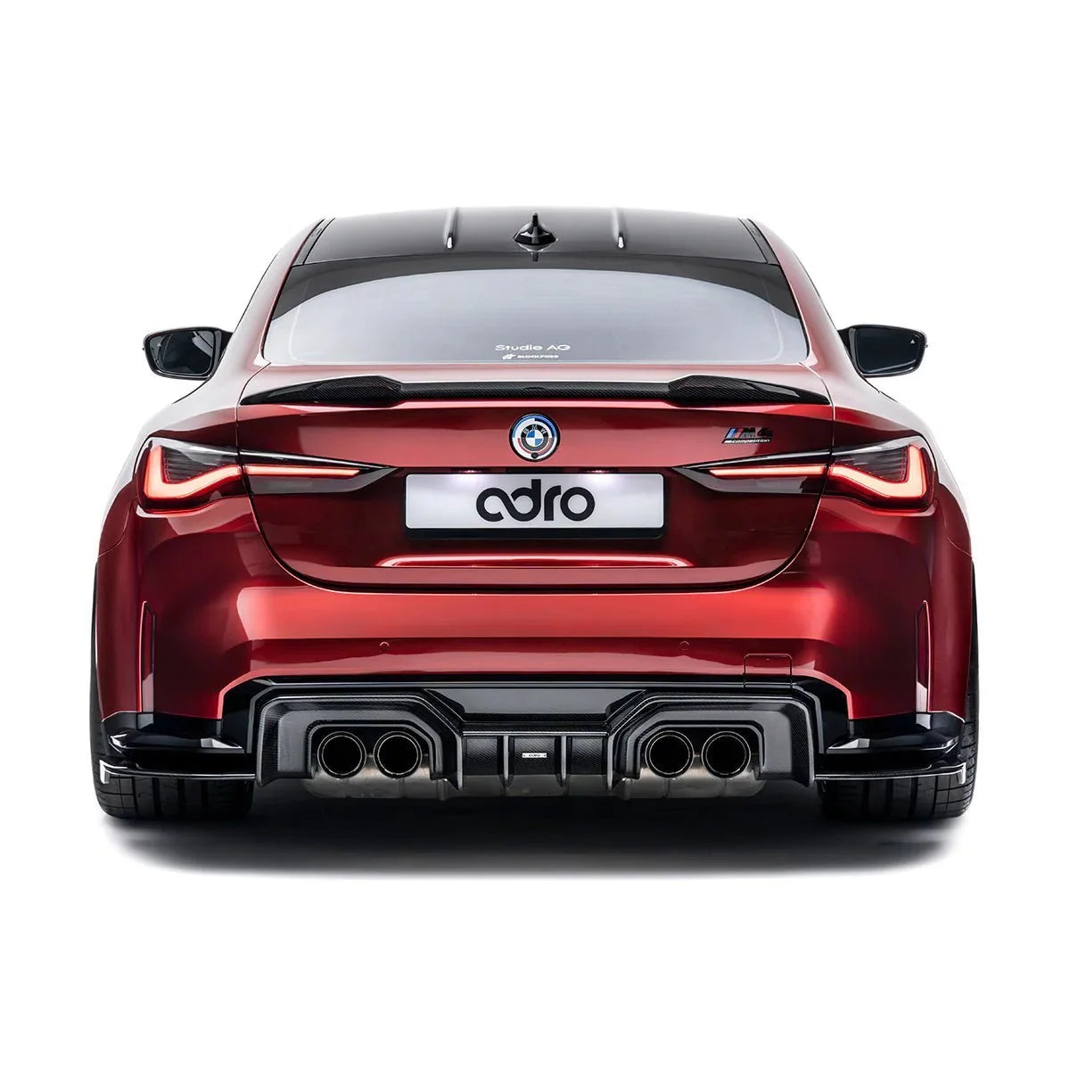BMW 4 Series G22 & M4 G82 Dry Carbon Fibre Rear Boot Lip Spoiler by Adro (2020 on) | Forge Automotive