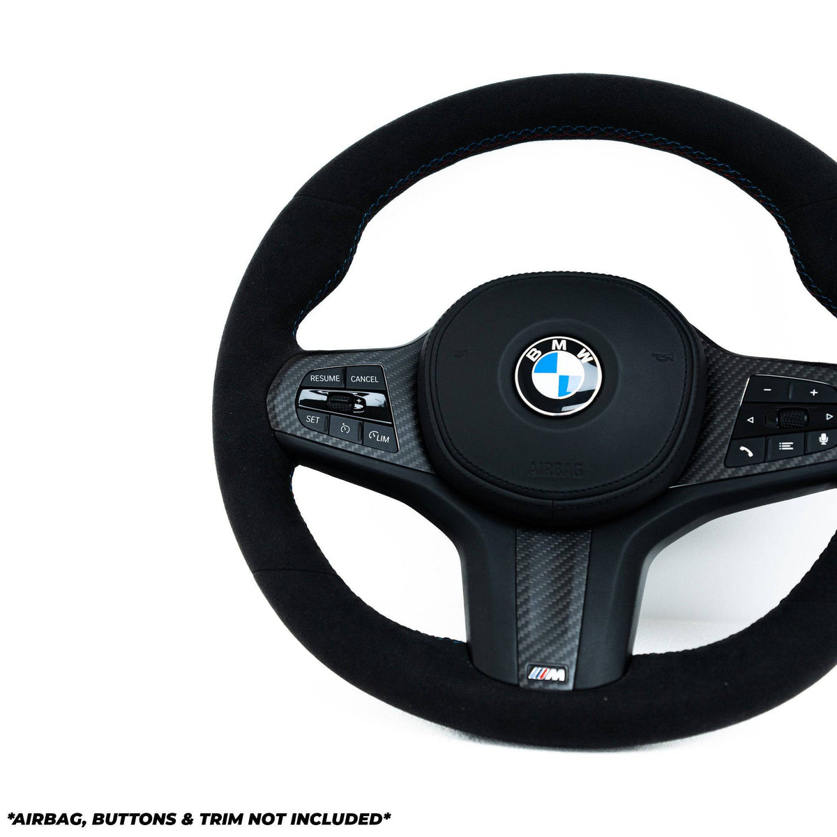 BMW G Series Full Alcantara Custom Steering Wheel by FORM | Forge Automotive