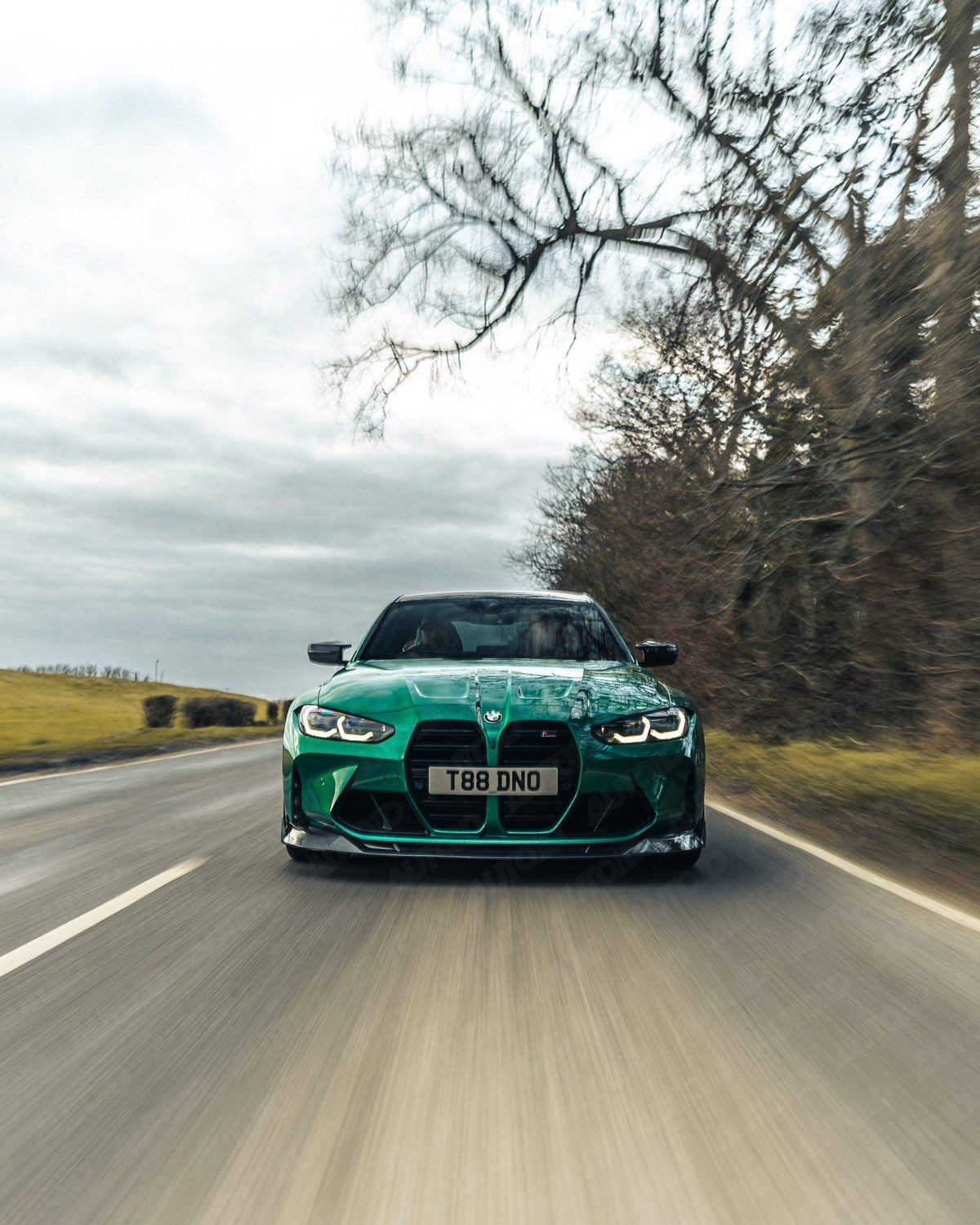 BMW G80 G81 M3 & G82 G83 M4 Carbon Fibre Competition Front Splitter by FORM | Forge Automotive