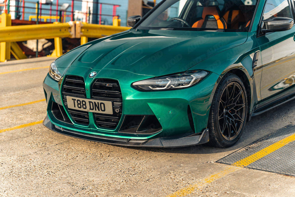 BMW G80 G81 M3 & G82 G83 M4 Carbon Fibre Competition Front Splitter by FORM | Forge Automotive