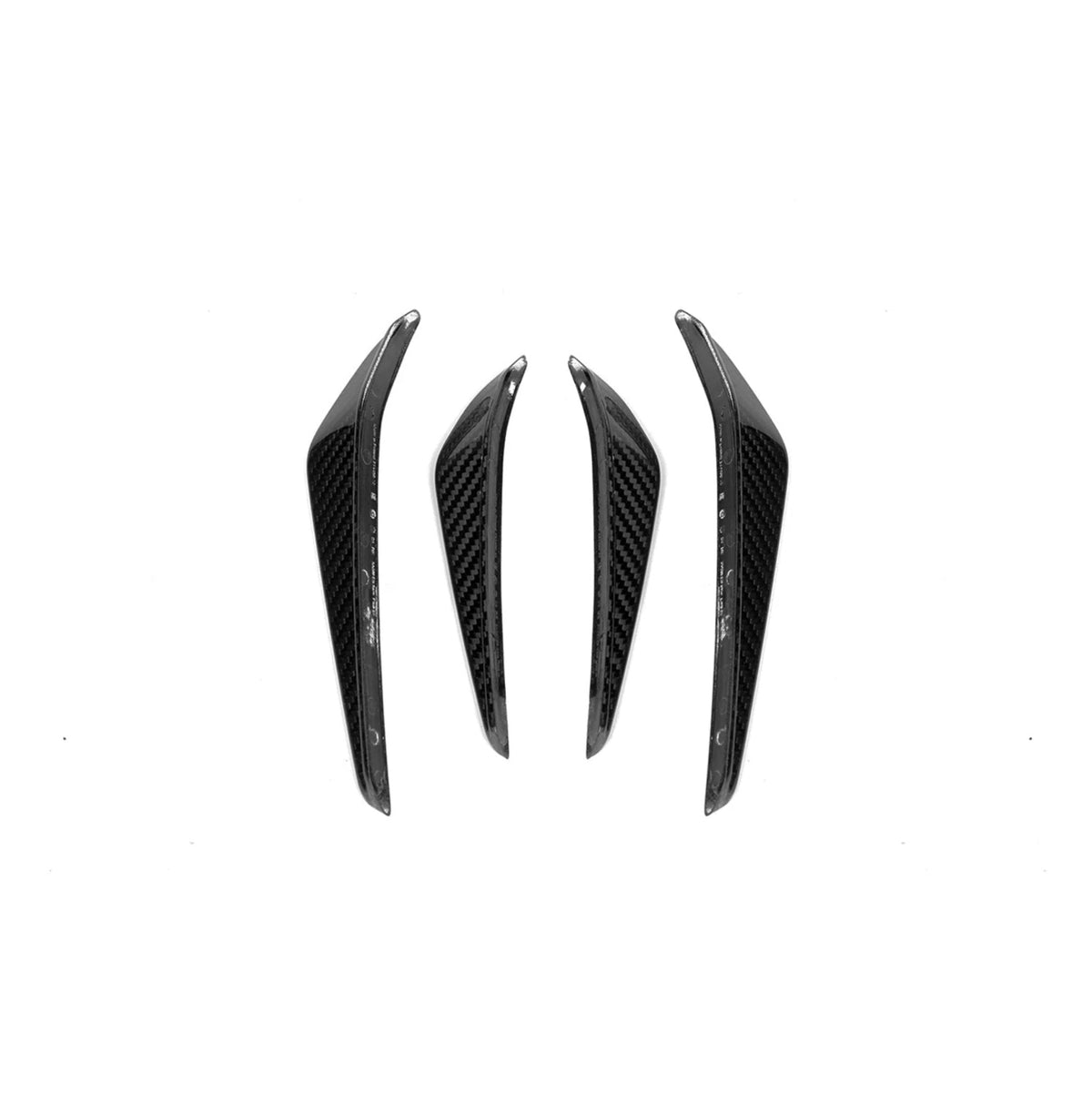 BMW G80 G81 M3 & G82 G83 M4 Pre-Preg Carbon Fibre Front Canard Trims by FORM | Forge Automotive